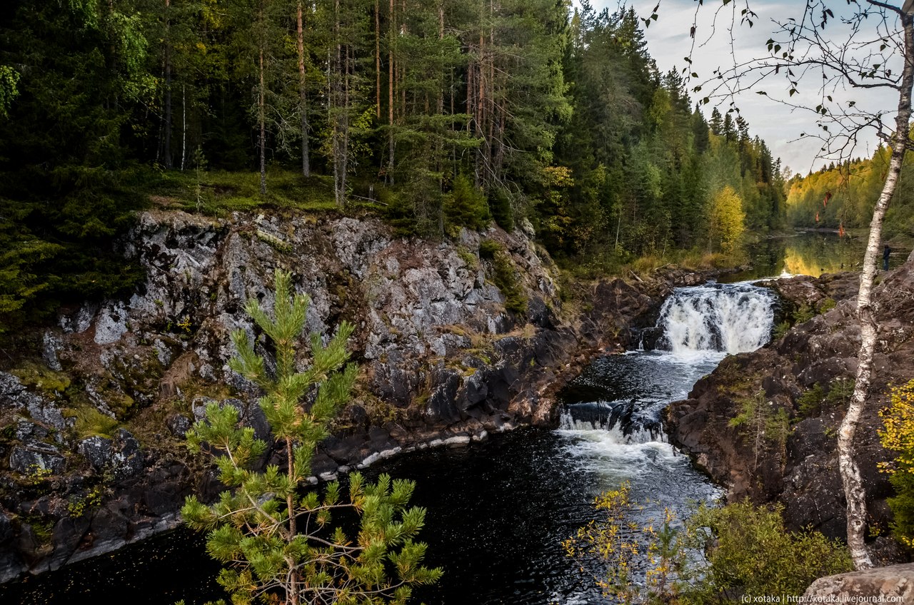 Петрозаводск заповедник Кивач